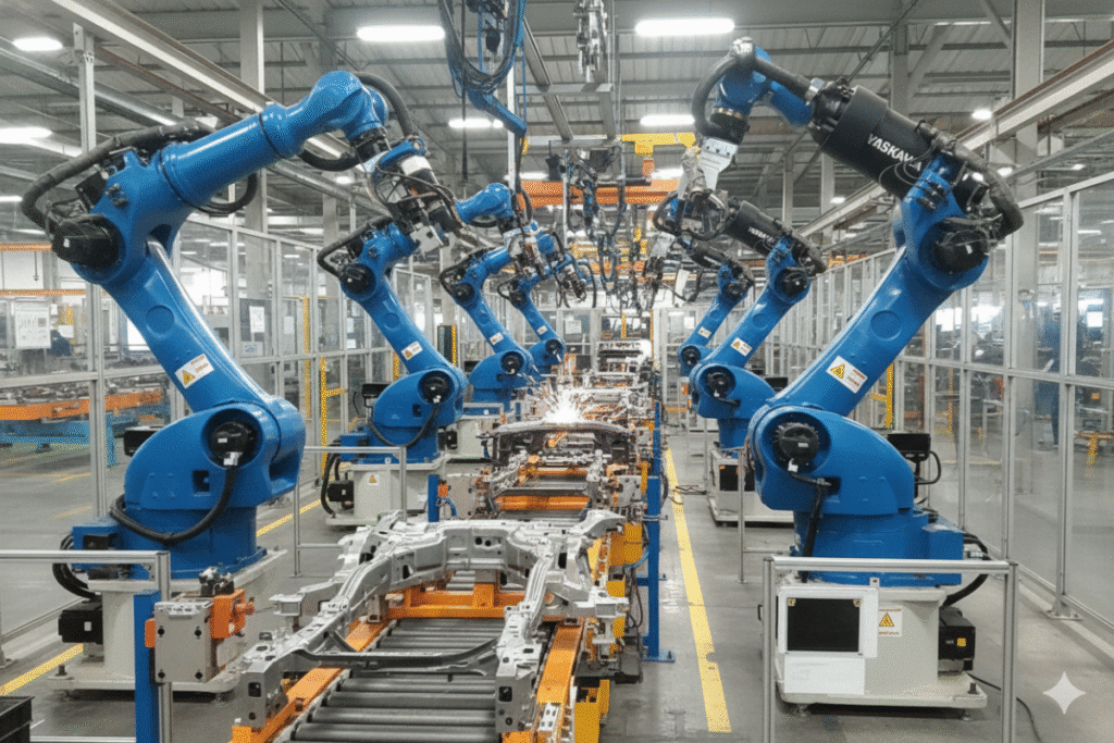 Mechalogic Automation Robot Spare Parts Repairing and Services in pune